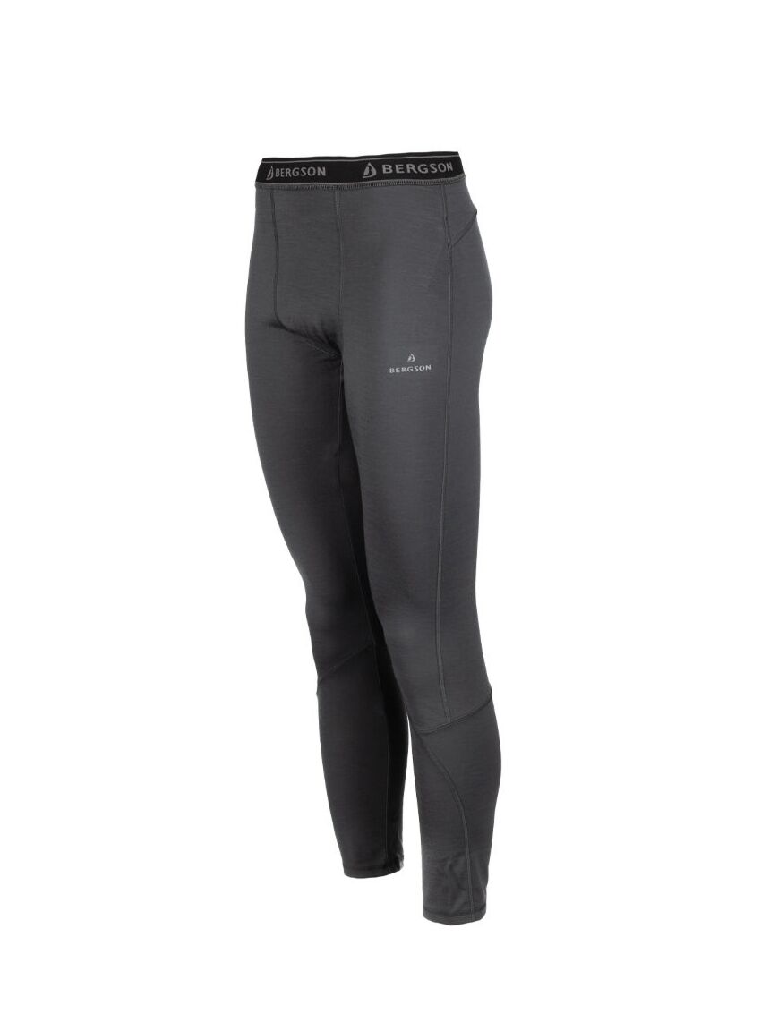 Legginsy męskie termo Bergson Lanapura Merino