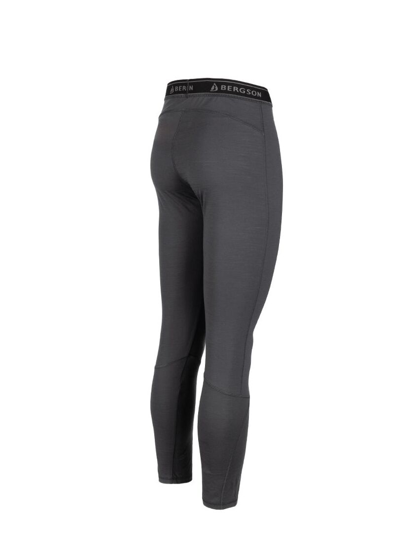 Legginsy męskie termo Bergson Lanapura Merino