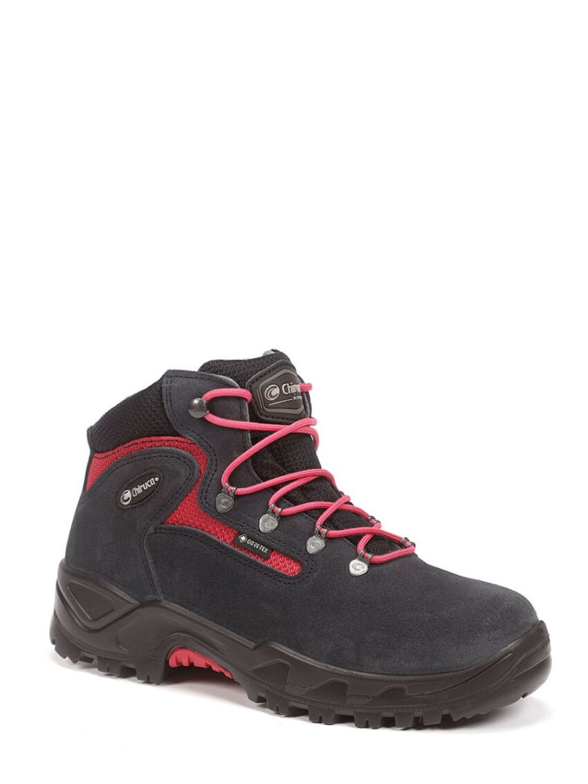 Damskie skórzane trapery Chiruca Massana Gore-Tex Pink