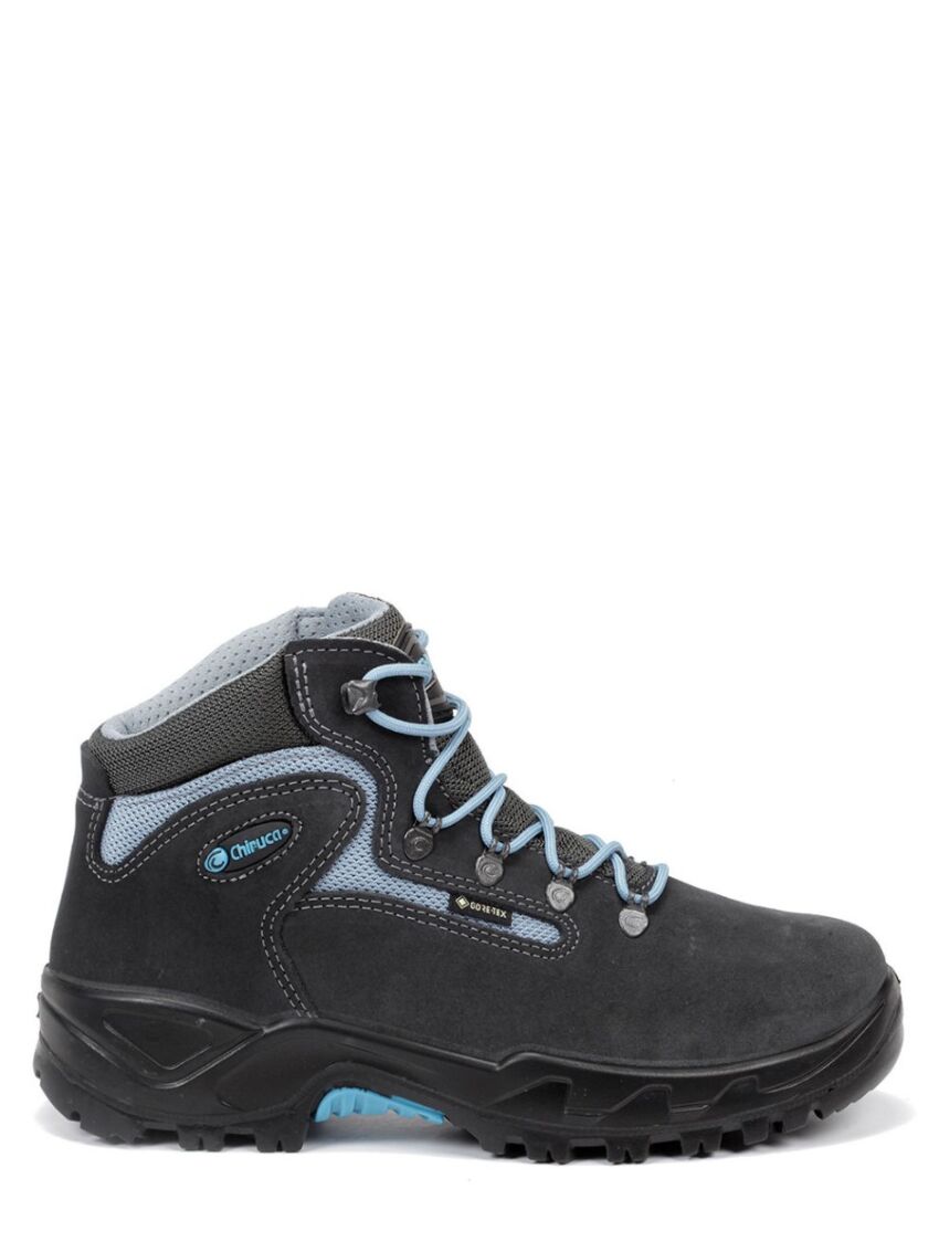 Damskie skórzane trapery Chiruca Massana Niebieskie Gore-Tex