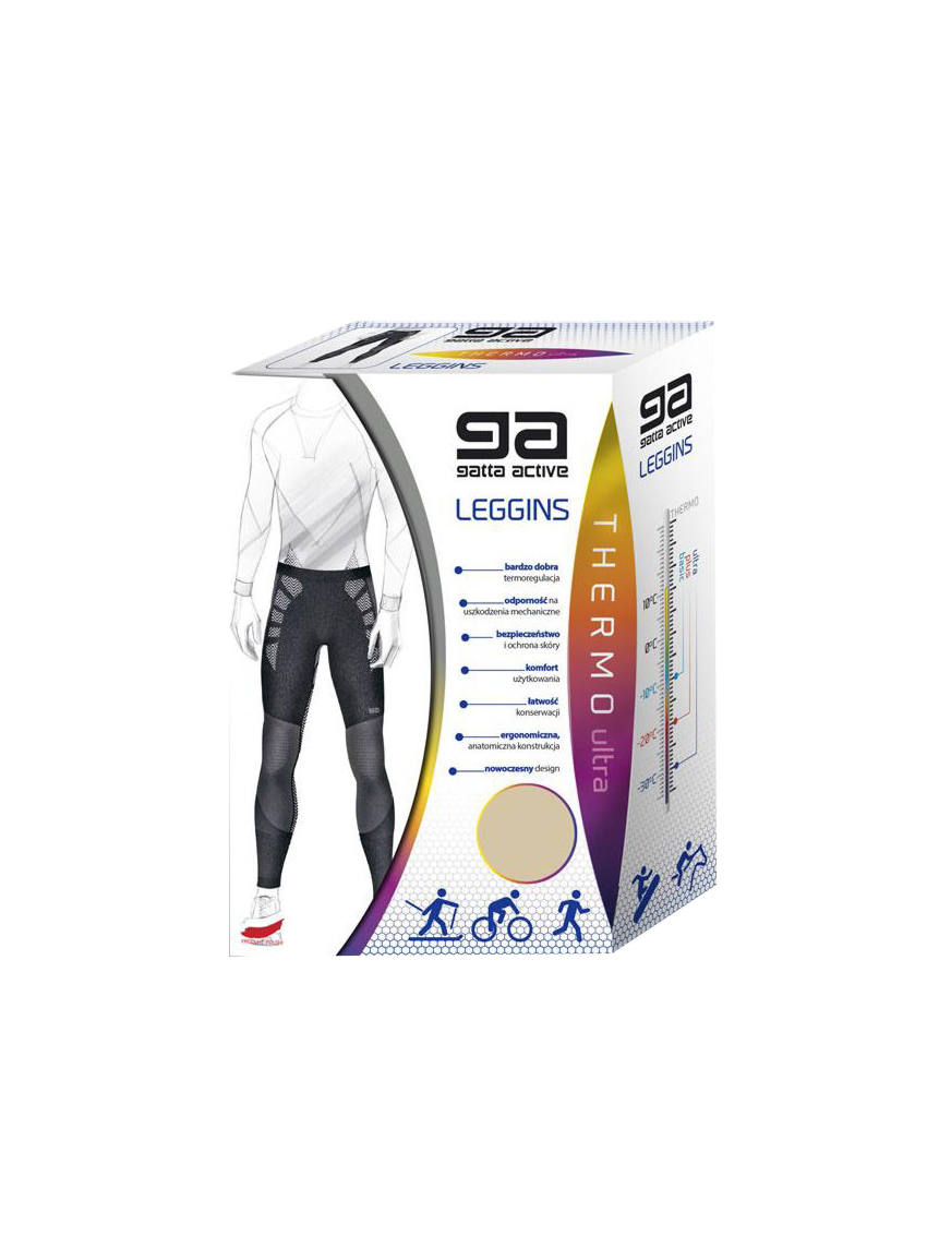 Legginsy termoaktywne Gatta Active Motto