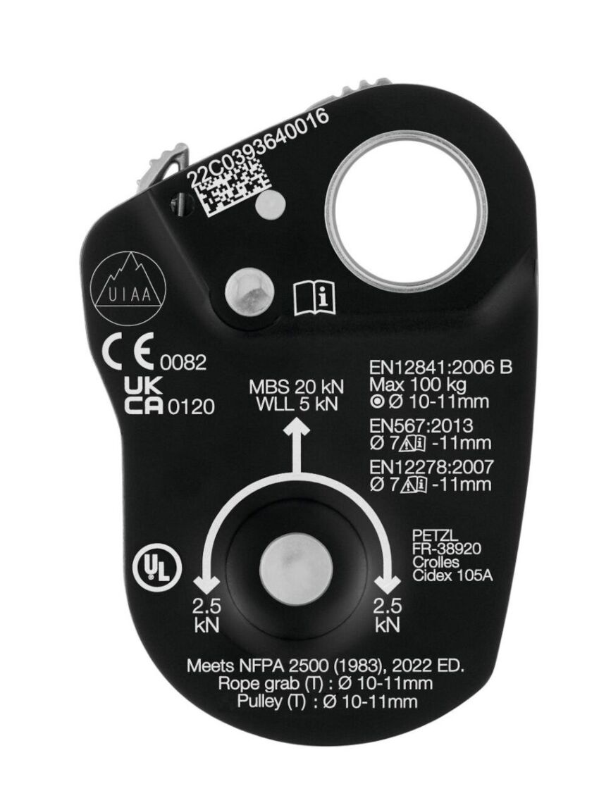 Bloczek z blokadą Petzl Mini Traxion