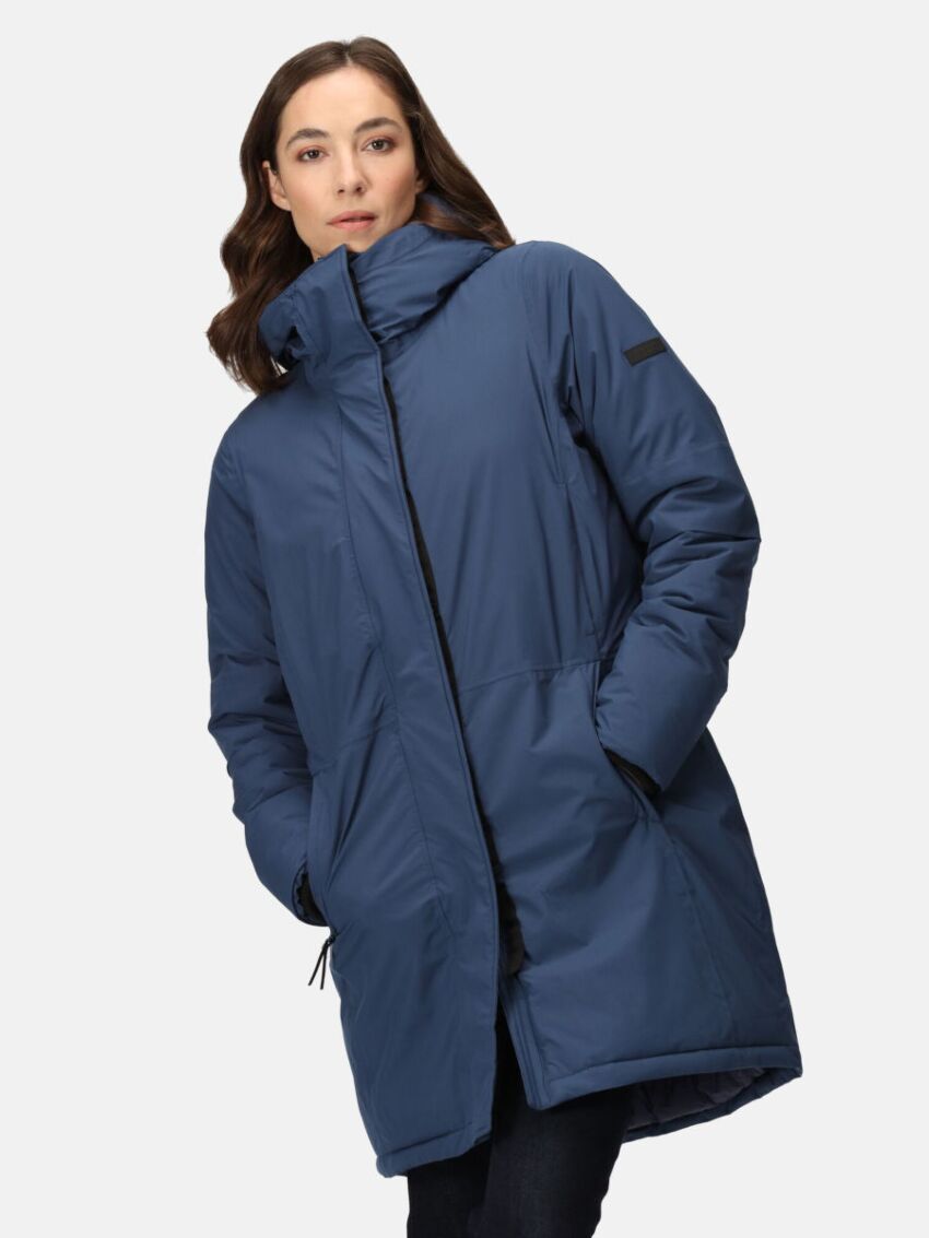 Granatowa parka wodoodporna Regatta Yewbank