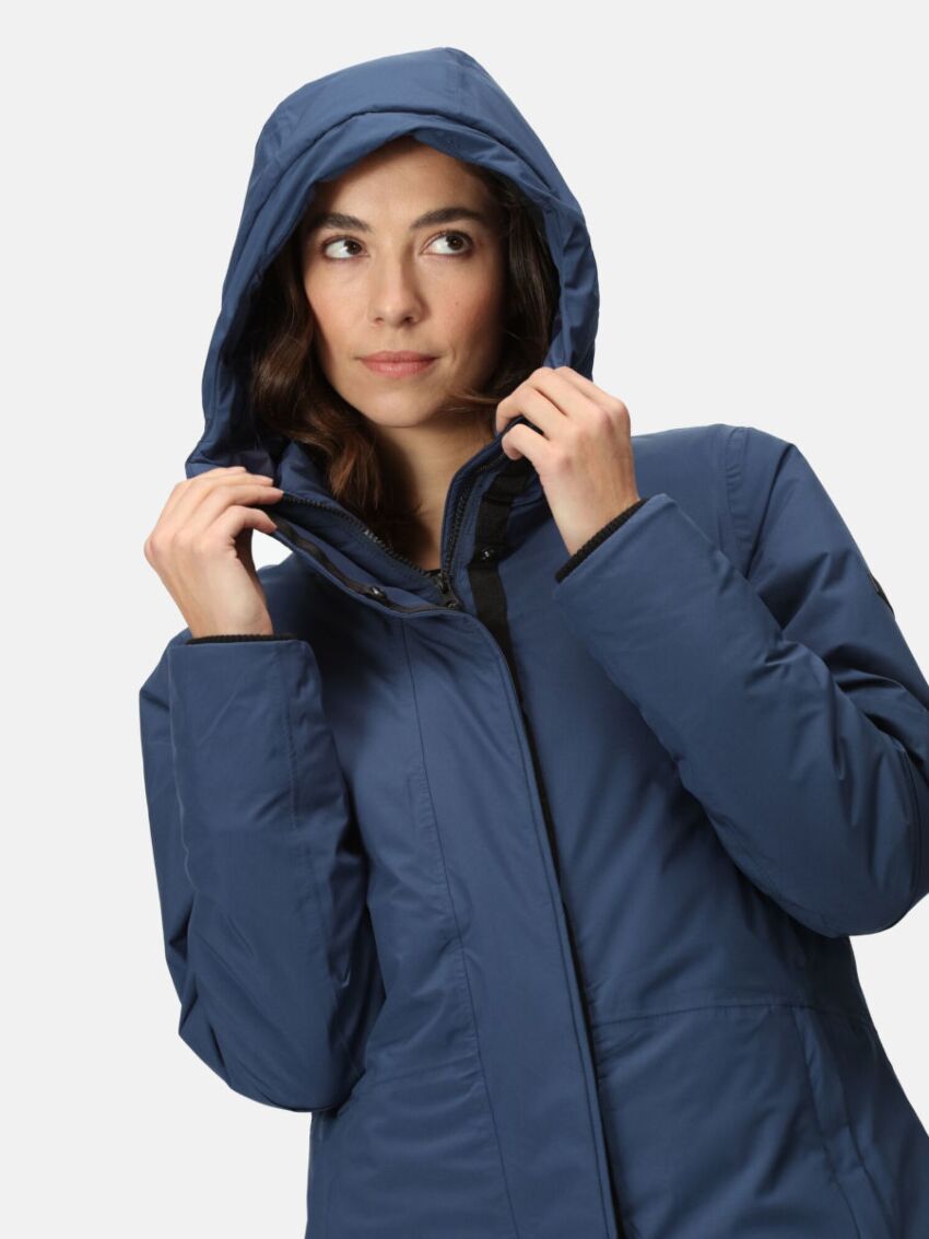 Granatowa parka wodoodporna Regatta Yewbank