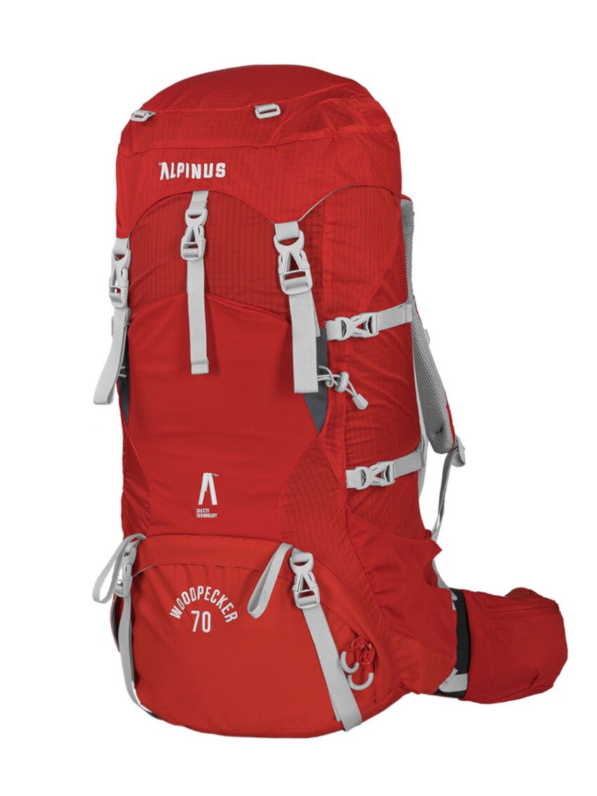 Profesjonalny plecak na trekking Alpinus Woodpecker 70L
