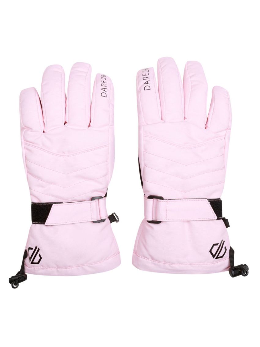 Ocieplane rękawice narciarskie Dare 2b Acute Powder Pink