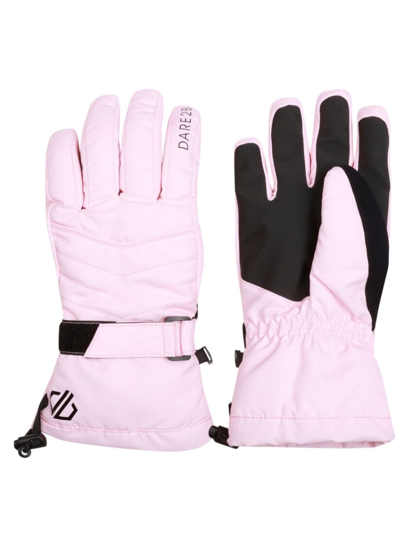 Ocieplane rękawice narciarskie Dare 2b Acute Powder Pink