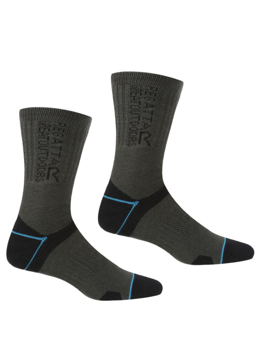 Damskie skarpety turystyczne Regatta Blister Protection 2-Pak