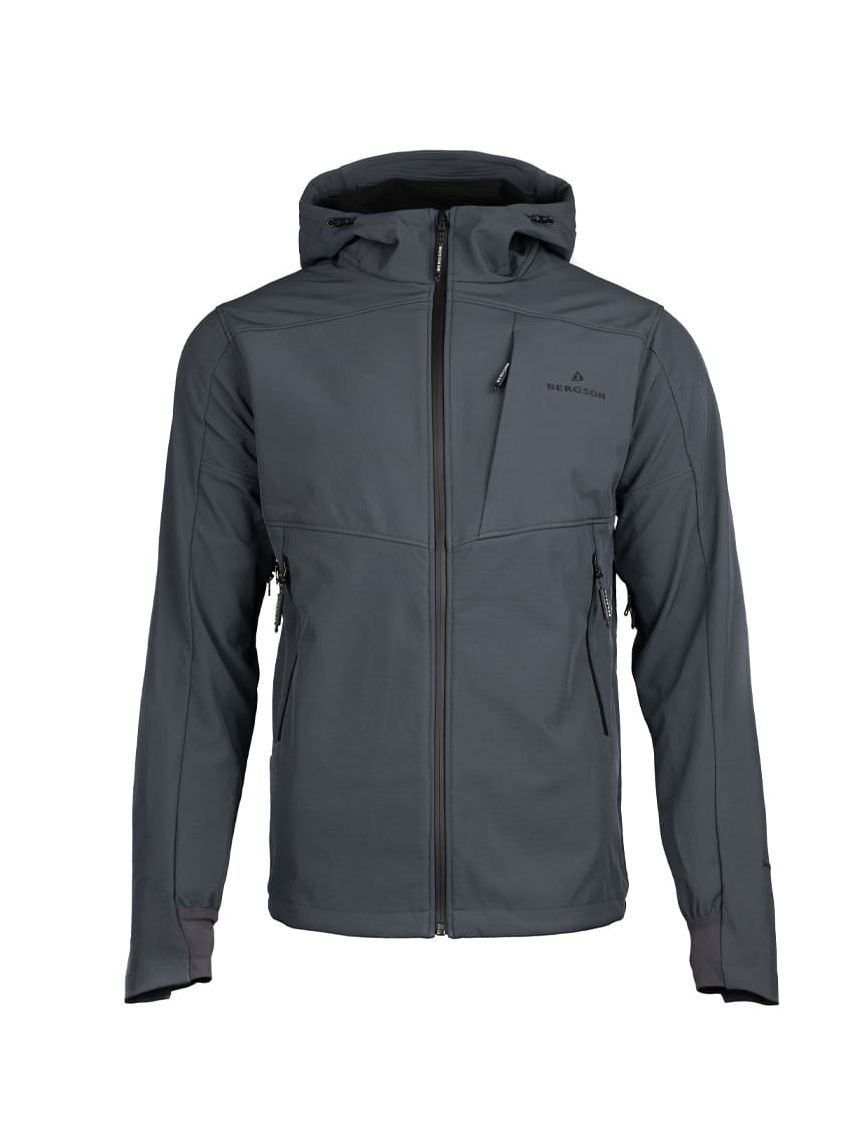 Wodoodporny softshell z kapturem Bergson Ventura