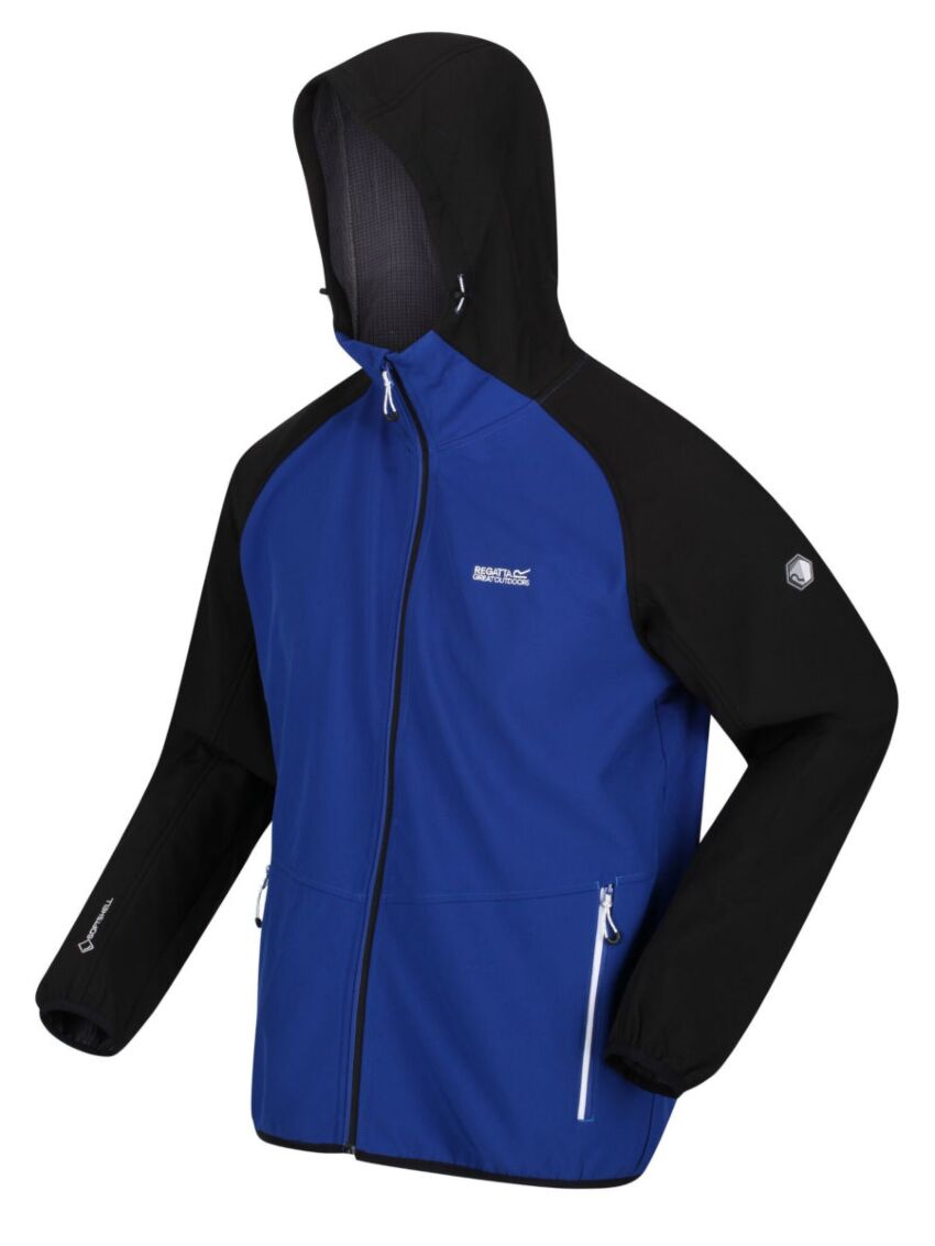 Softshell z kapturem Regatta Arec Granatowy/Niebieski