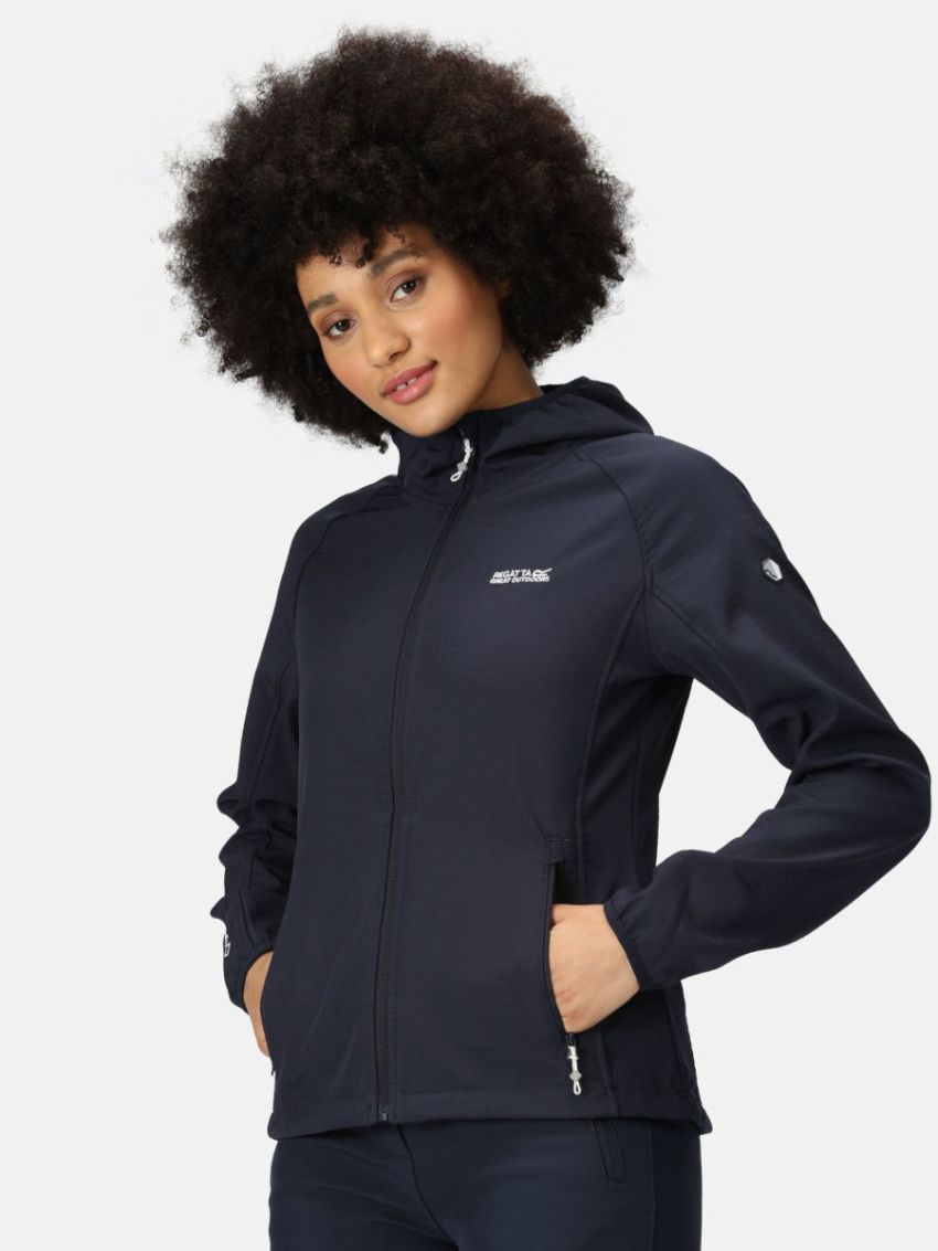 Softshell damski z kapturem Regatta Arec