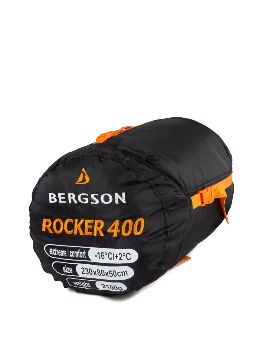 Ciepły śpiwór Bergson Rocker 400 Mumia + Kaptur 2°C