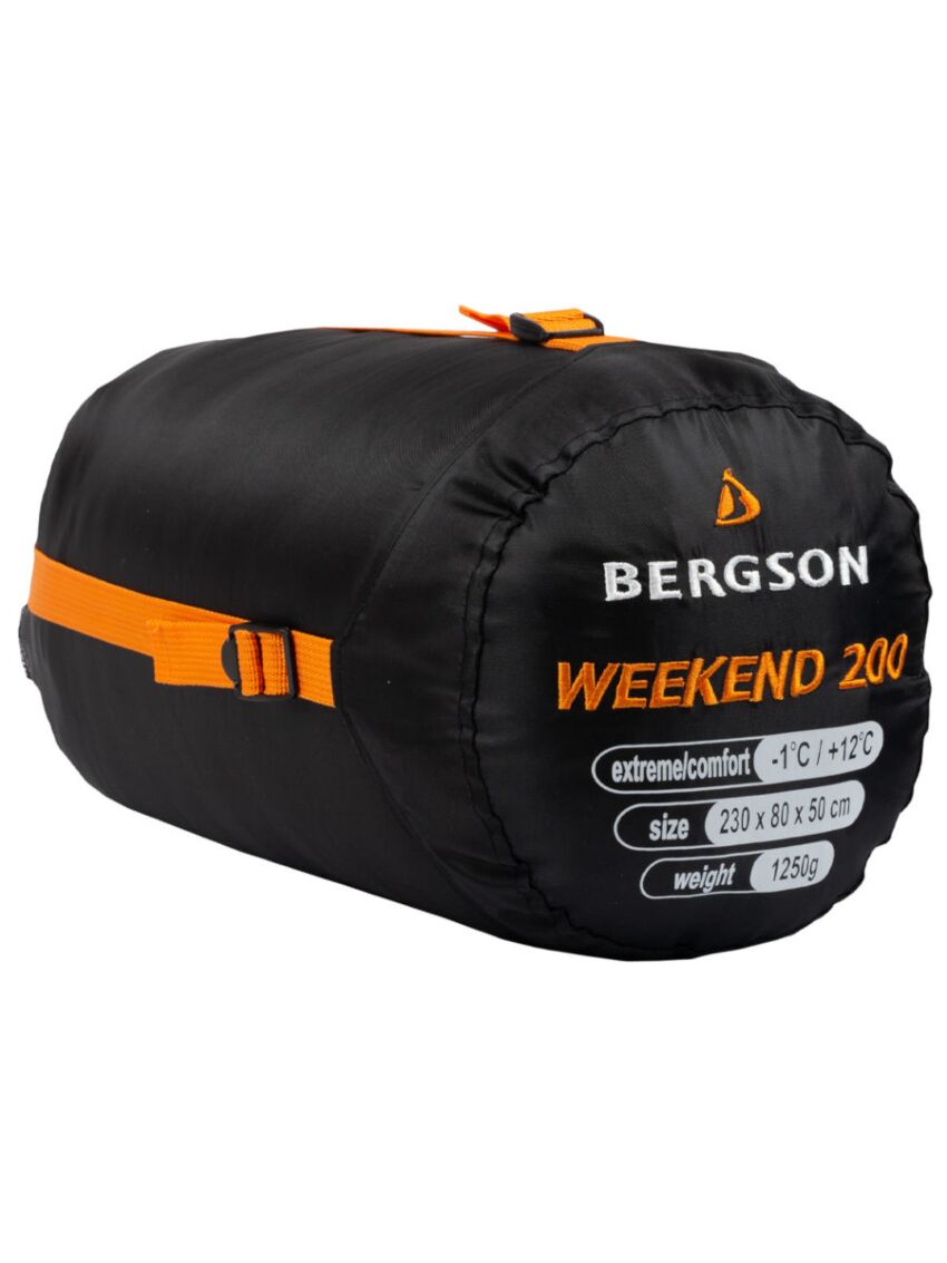 Śpiwór mumia z kapturem Bergson Weekend 200