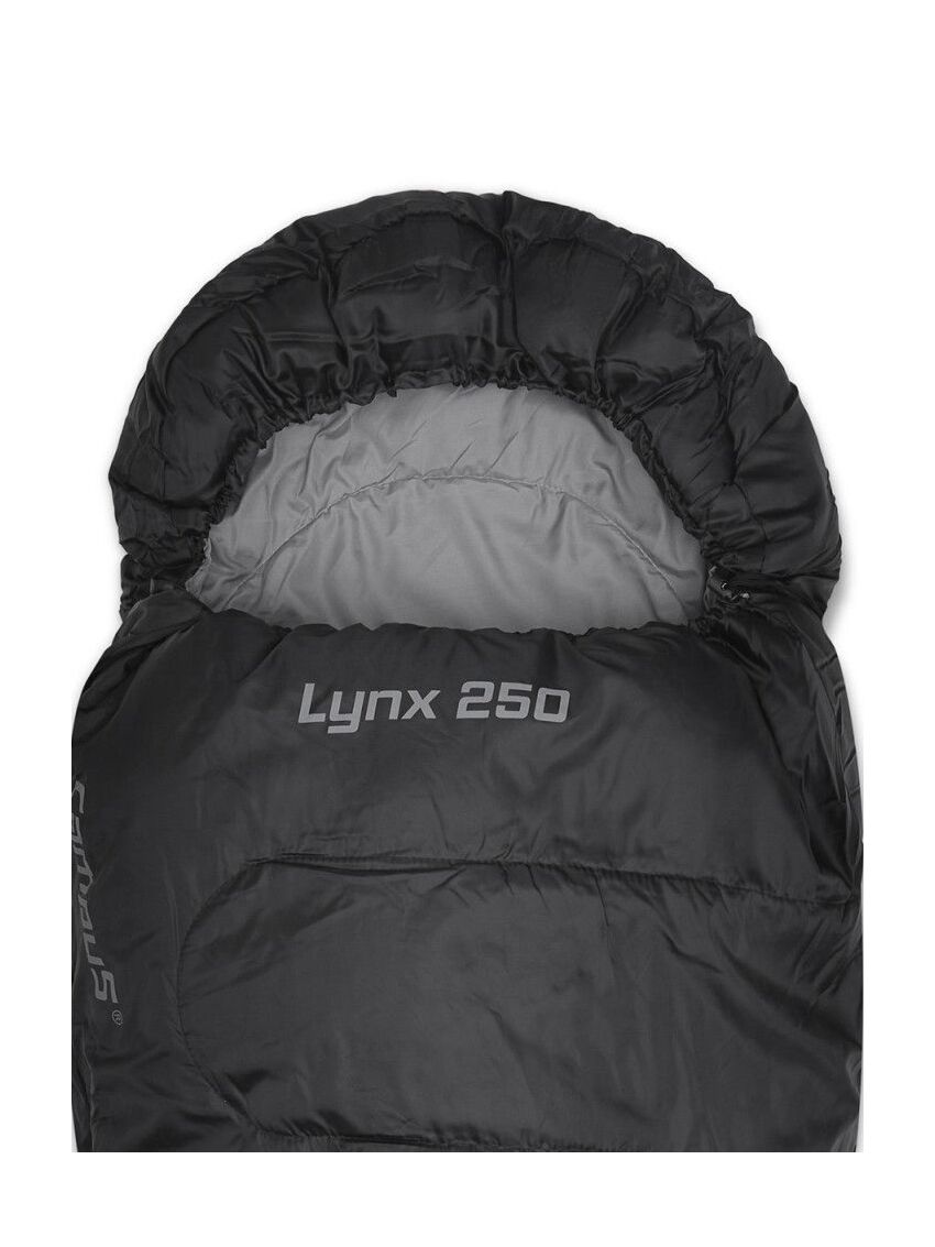 Śpiwór Campus Lynx 250 Mumia Kaptur Prawy
