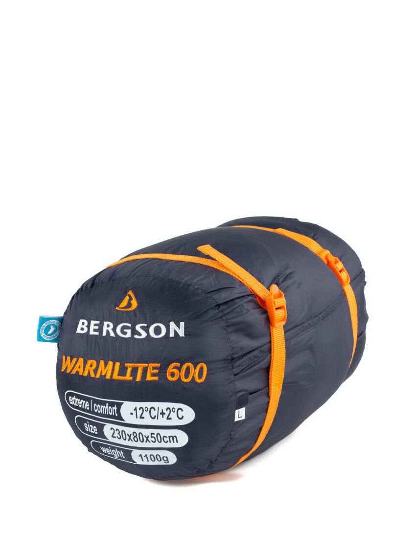 Śpiwór puchowy mumia Bergson Warmlite 600
