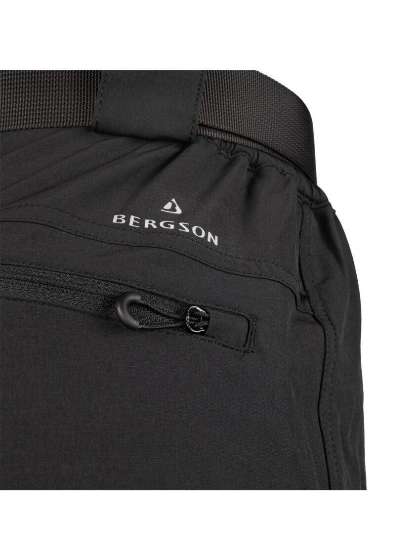 Letnie czarne spodnie Bergson Gartland NS26