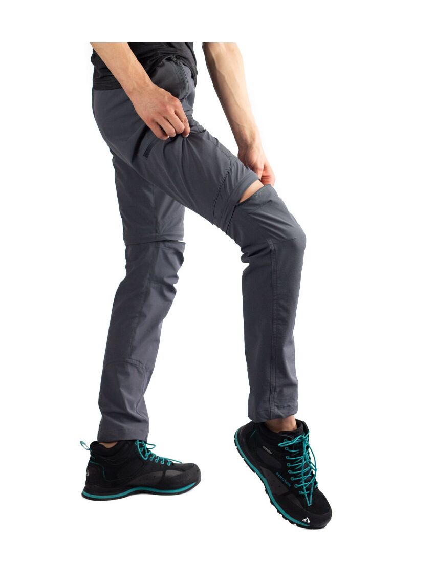 Damskie spodnie 2w1 Bergson Snasa NS 4Way Zip-Off