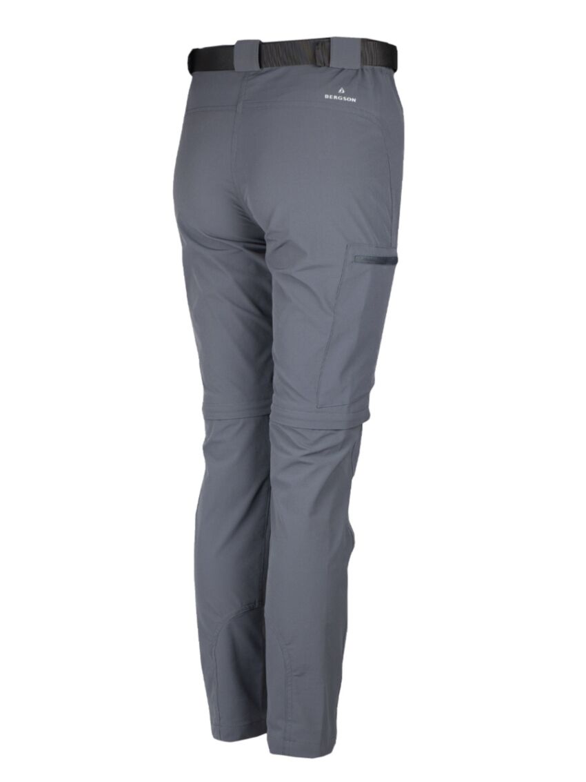 Damskie spodnie 2w1 Bergson Snasa NS 4Way Zip-Off