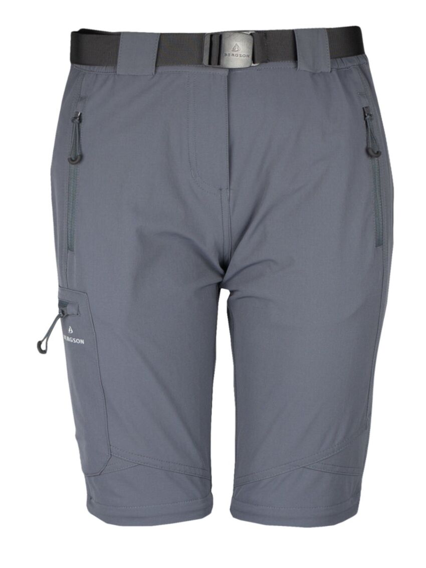 Damskie spodnie 2w1 Bergson Snasa NS 4Way Zip-Off
