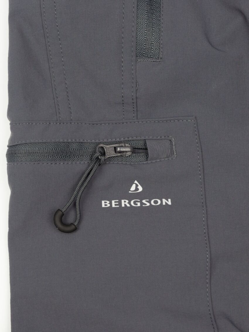 Damskie spodnie 2w1 Bergson Snasa NS 4Way Zip-Off