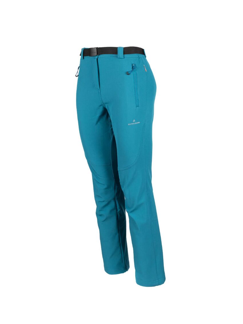 Turystyczne spodnie damskie Bergson Mona Softshell