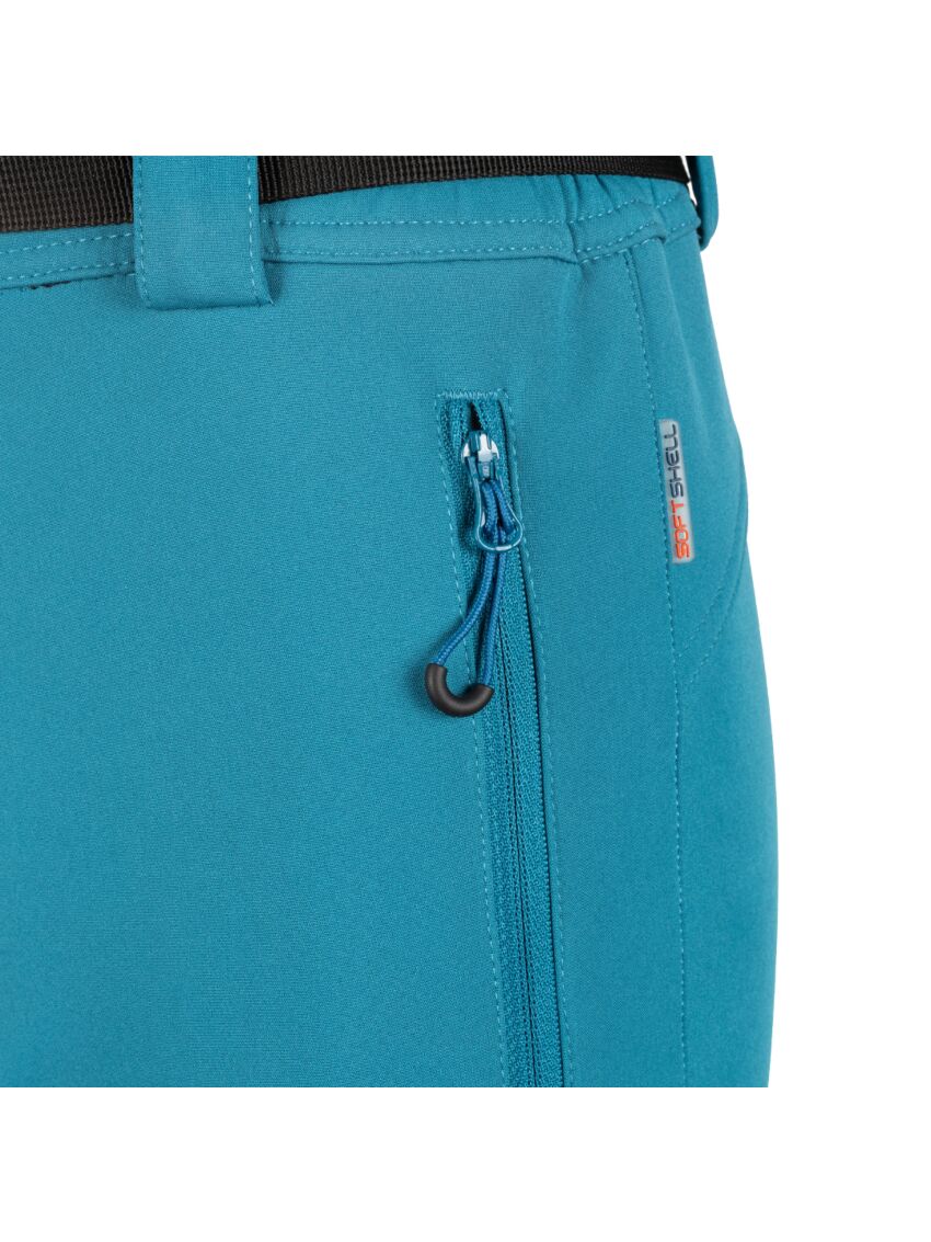 Turystyczne spodnie damskie Bergson Mona Softshell