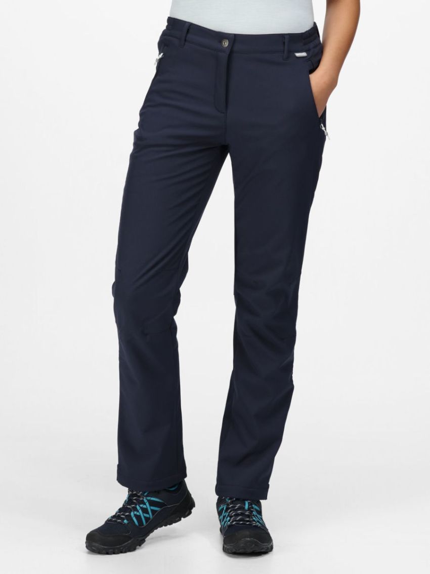 Spodnie trekkingowe damskie Regatta Geo Softshell