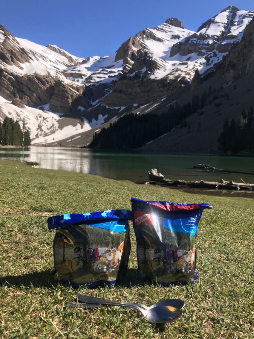 Deser waniliowy z malinami Travellunch Liofilizat