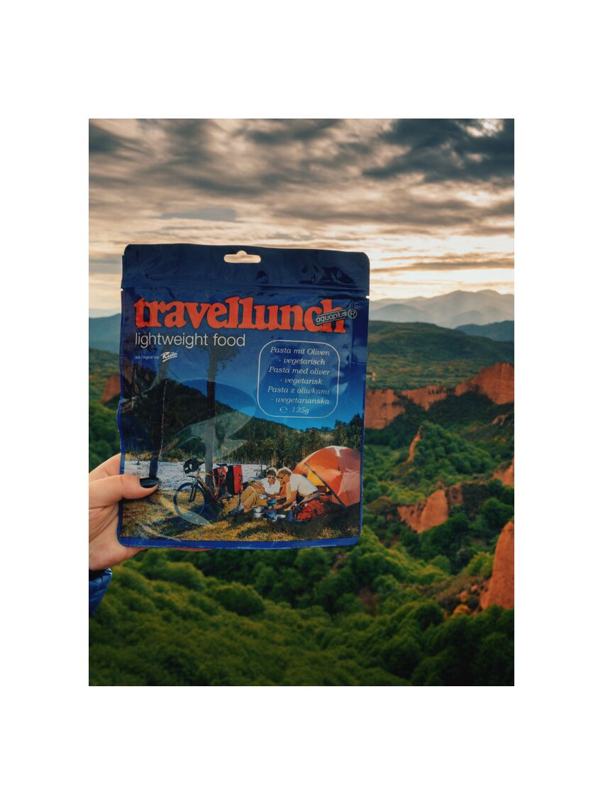 Wegetariańska Pasta z oliwkami Travellunch Liofilizat