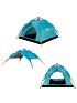 Niebieski namiot igloo Nils Camp Shadow NC7819 