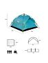 Niebieski namiot igloo Nils Camp Shadow NC7819 