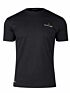 Klasyczny czarny t-shirt męski Bergson Archo