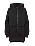 Bluza oversize długa z kapturem Campus Eclipse