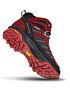 Czerwone buty trekkingowe Bergson Kadam MID