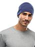 Lekka czapka z wełny merino Buff Solid Denim