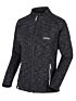 Rozpinana bluza damska Regatta Harty Czarny melanż