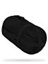 Czarny śpiwór mumia Campus Vello 80 Prawy