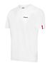Biały t-shirt męski Campus Caranther