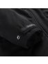 Czarna stylowa parka ALpine Pro Werda 2