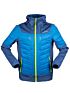 Bluza hybrydowa pikowana Bergson Bluff Blue Saphire