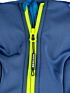 Bluza hybrydowa pikowana Bergson Bluff Blue Saphire