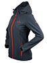 Kurtka softshell Bergson Caprice z kapturem