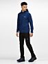 Niebieski polar z kapturem Regatta Montes Hoody