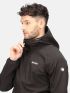 Czarny softshell z kapturem Regatta Arec III