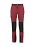 Bordowe spodnie trekkingowe Bergson Flam 4WAY Stretch