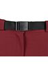Bordowe spodnie trekkingowe Bergson Flam 4WAY Stretch
