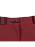 Bordowe spodnie trekkingowe Bergson Flam 4WAY Stretch