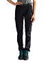 Czarne spodnie trekkingowe Bergson Snasa NS 4-Way Stretch