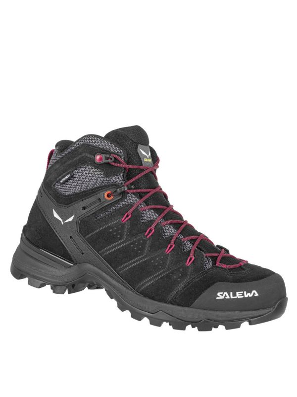 Czarne buty turystyczne Salewa Alp Mate Mid