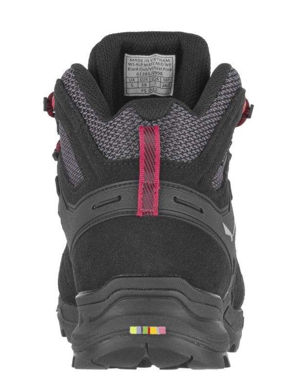 Czarne buty turystyczne Salewa Alp Mate Mid